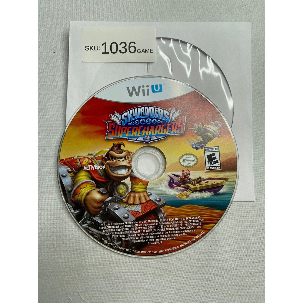 Skylanders SuperChargers Nintendo Wii U